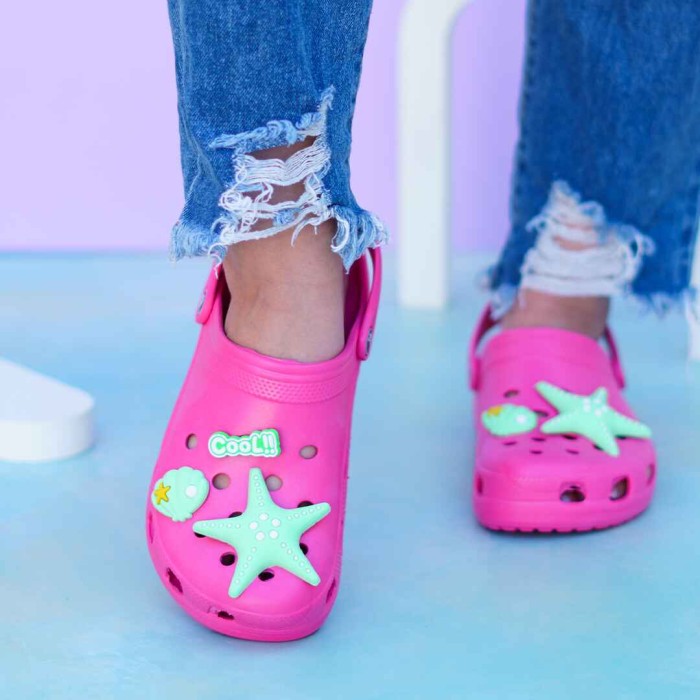 دمپایی کراکس زنانه پایون مدل ستاره دریایی کد 70